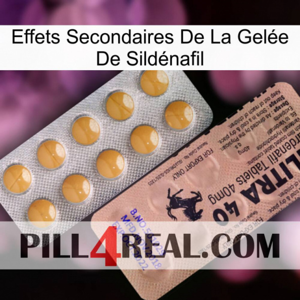 Effets Secondaires De La Gelée De Sildénafil 41